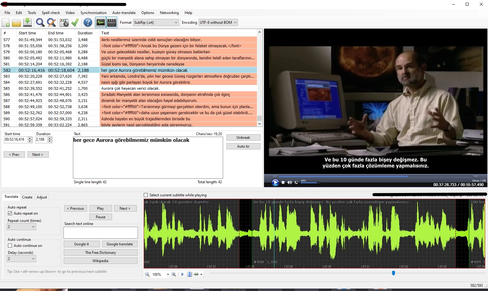 Nova Magnetic Storm Translation